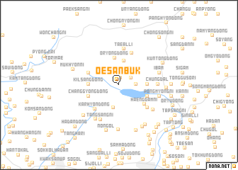 map of Oesanbuk