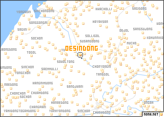 map of Oesin-dong