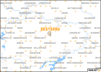 map of Oesterau