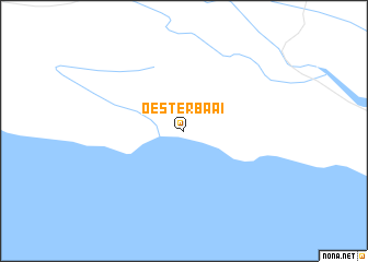 map of Oesterbaai