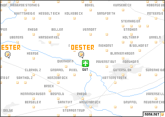 map of Oester