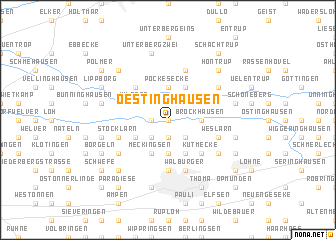 map of Oestinghausen