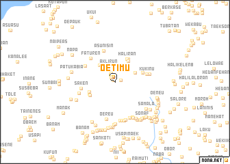 map of Oetimu