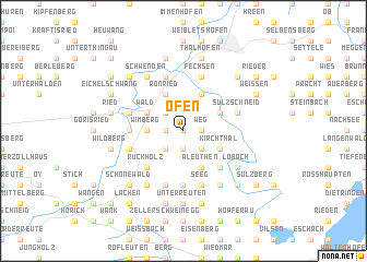 map of Ofen