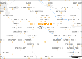 map of Offenhausen