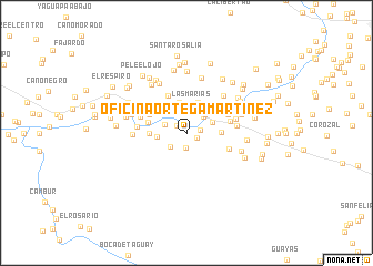 map of Oficina Ortega Martínez