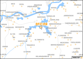 map of Oficina