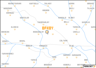 map of Ofköy
