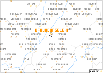 map of Ofoumou Nselek I