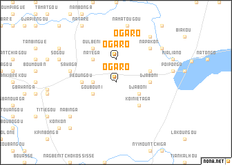 map of Ogaro
