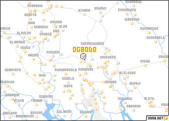 map of Ogbodo