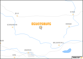 map of Ogdensburg