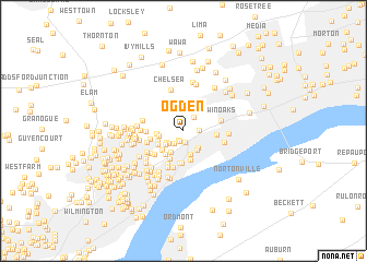 map of Ogden