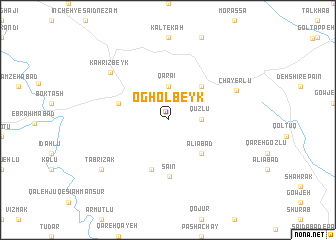 map of Ogholbeyk