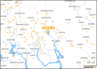 map of Ogigba