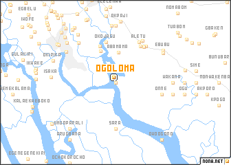 map of Ogoloma