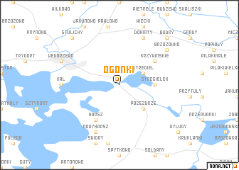 map of Ogonki