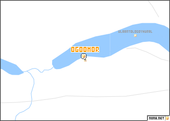 map of Ögöömör
