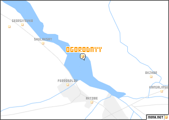 map of Ogorodnyy