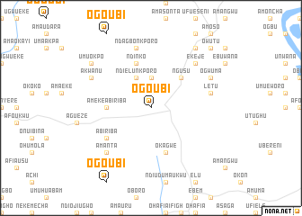 map of Ogo Ubi