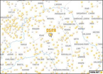 map of Ogra