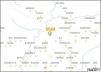 map of Ogua