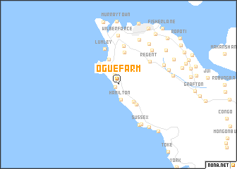 map of Ogue Farm
