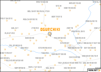 map of Ogurchiki