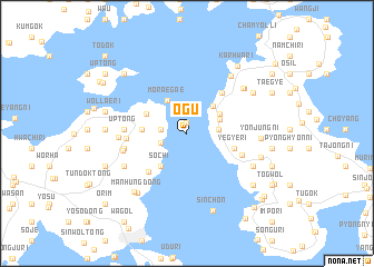 map of Ogu