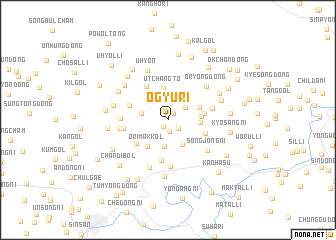 map of Ogyuri