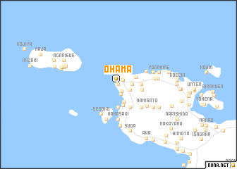 map of Ohama