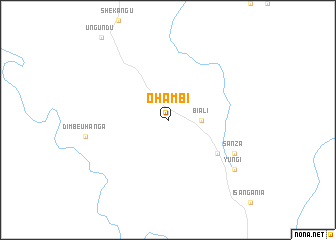 map of Ohambi