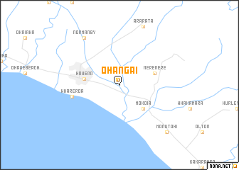 map of Ohangai