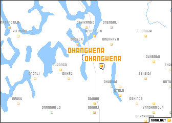 map of Ohangwena