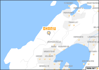 map of Ohariu