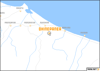 map of Ohinepanea