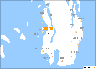 map of Ohira