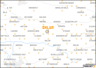 map of Ohlum