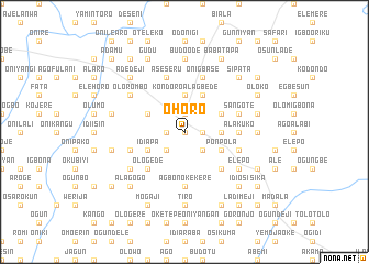 map of Ohoro