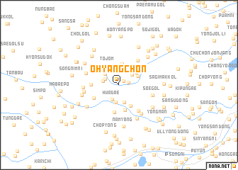 map of Ohyang-ch\