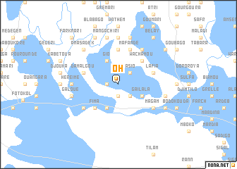 map of Oh