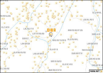 map of Oiba