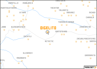 map of Oigelito