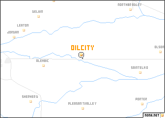 map of Oil City