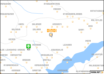 map of Oinóï