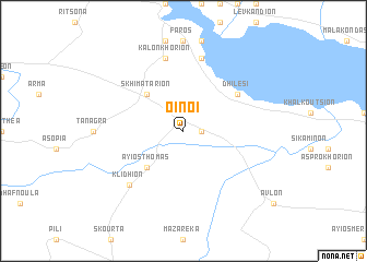 map of Oinóï
