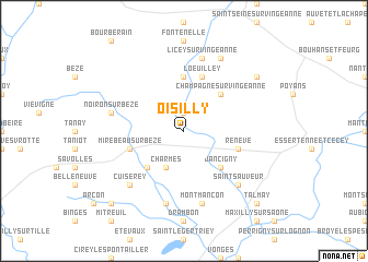 map of Oisilly