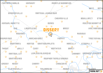 map of Oissery
