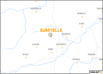 map of Ojantelle
