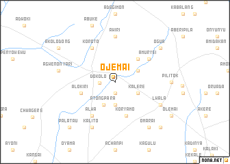 map of Ojemai